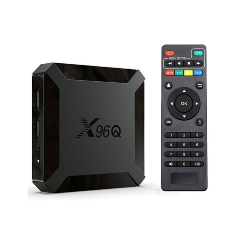 Box Android X96Q 2Go / 16Go + Abonnement 1 an IPTV SSTV