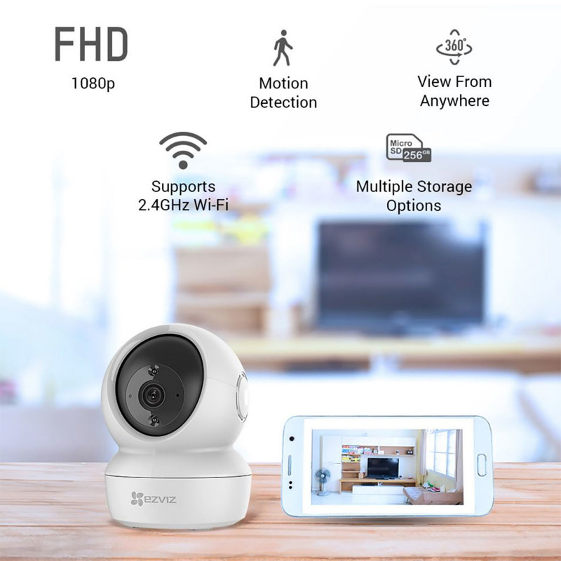 Caméra de surveillance EZVIZ C6N / WiFi / Full HD 1080p / Indoor