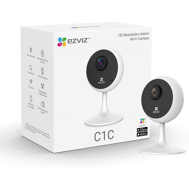 Caméra de surveillance EZVIZ C1C / Jour et Nuit / Full HD 1080p / Indoor