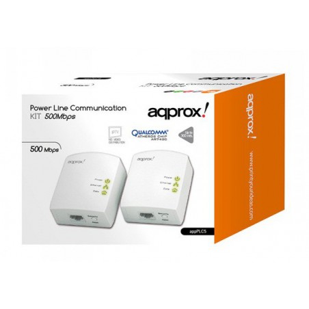 Kit CPL Wifi Extender Orange - 500 Mbps - 3 Ports LAN - Blanc - Occasion