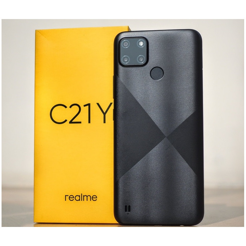 Smartphone Realme C21Y / 4G / 4 Go / 64 Go / Noir