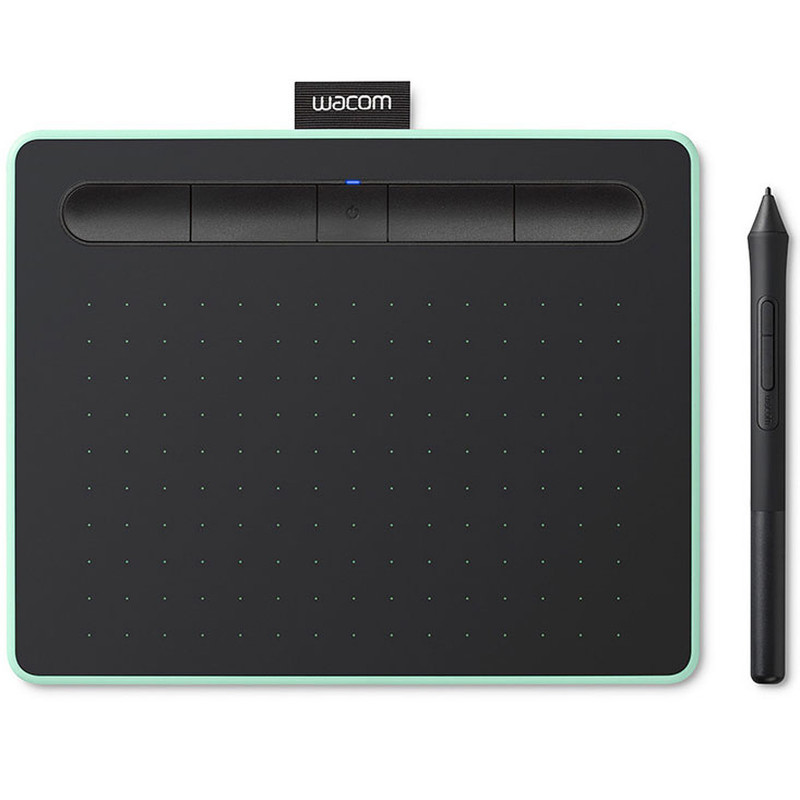 Tablette Graphique Bluetooth Sans Fil Intuos Wacom Moyen / Pistache