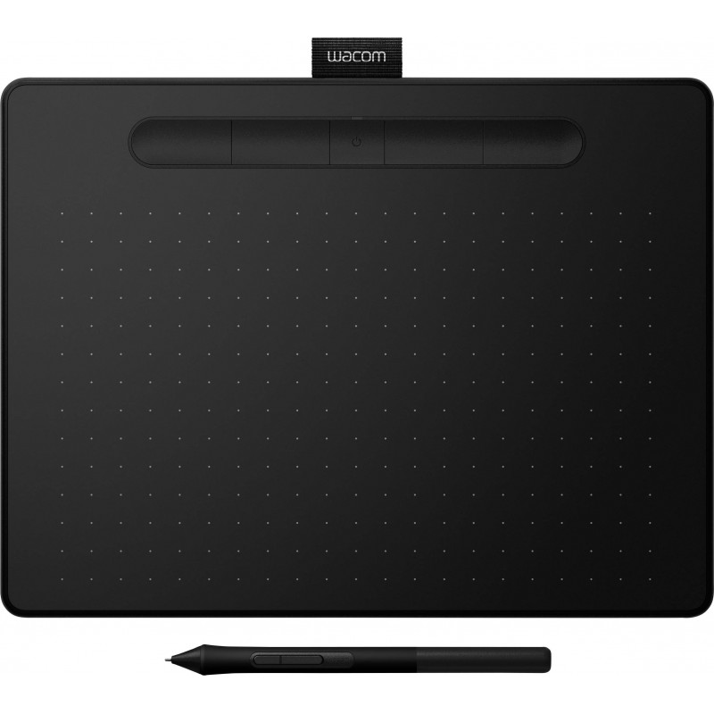 Tablette Graphique Bluetooth Sans Fil Intuos Wacom Moyen / Noir