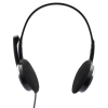 Casque-micro stéréo Hama "HS-P100" de bureau pour PC / Noir