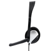 Casque-micro stéréo Hama "HS-P100" de bureau pour PC / Noir