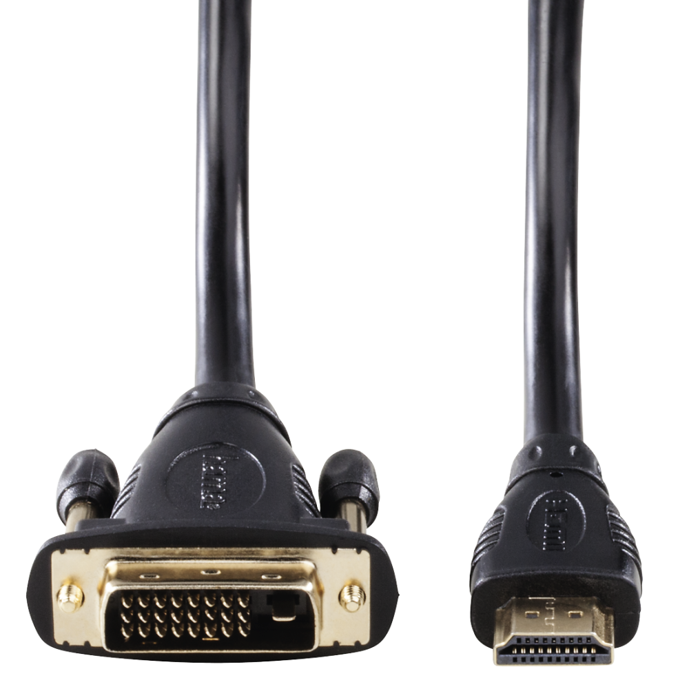 Cable d'adaptation Hama HDMI mâle to DVI mâle / 2M