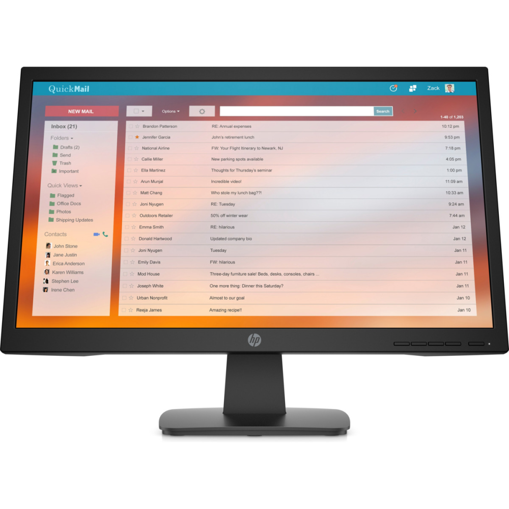 Ecran HP P22v G4 21.5" Full HD IPS
