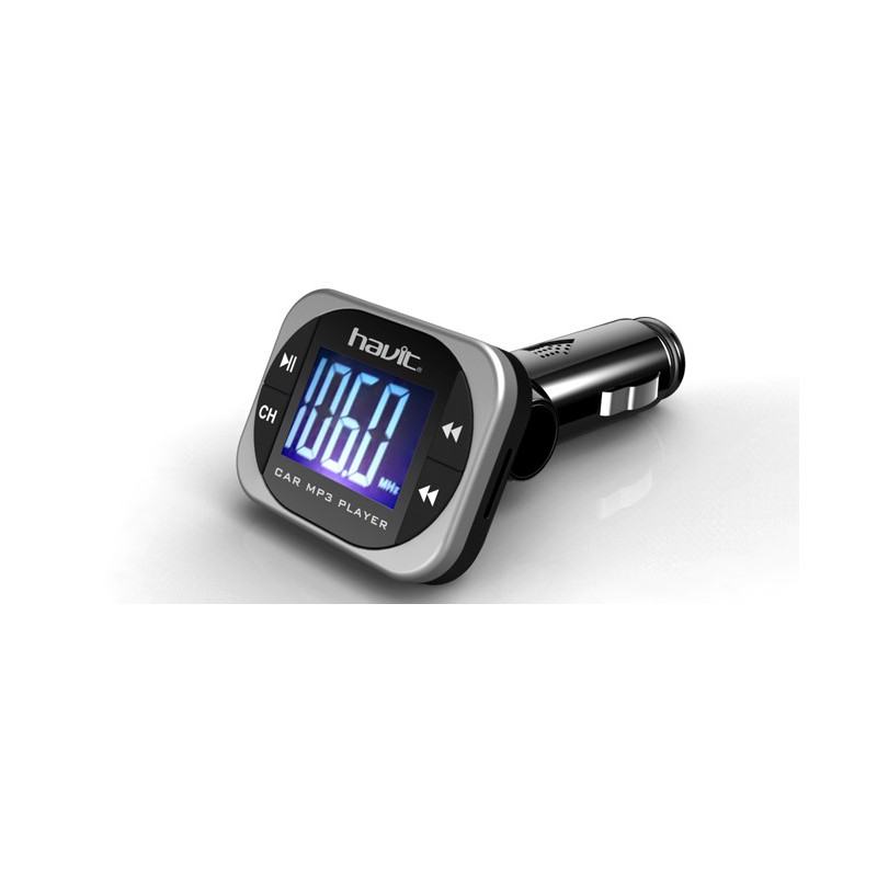  Allume Cigare Radio FM / Lecteur Cartes / Lecteur MP3