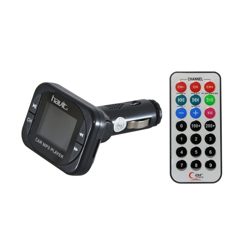  Allume Cigare Radio FM / Lecteur Cartes / Lecteur MP3