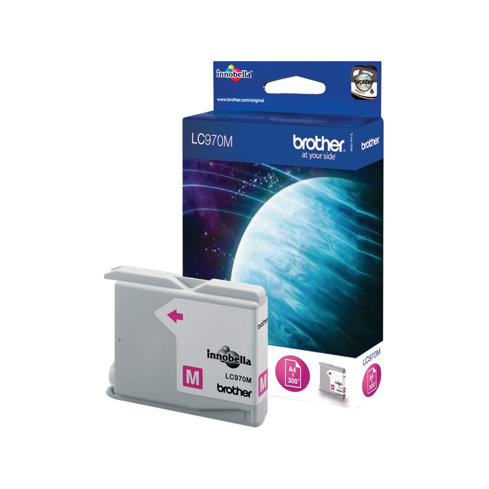 Cartouche Jet d'encre Originale Brother LC970M / Magenta