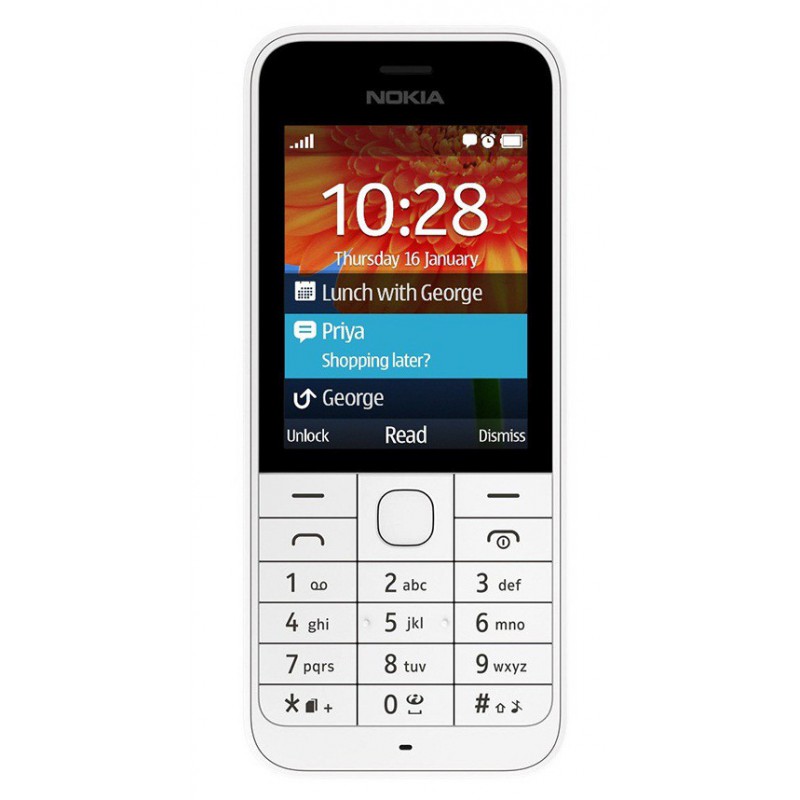 Téléphone Portable Nokia 220 / Jaune