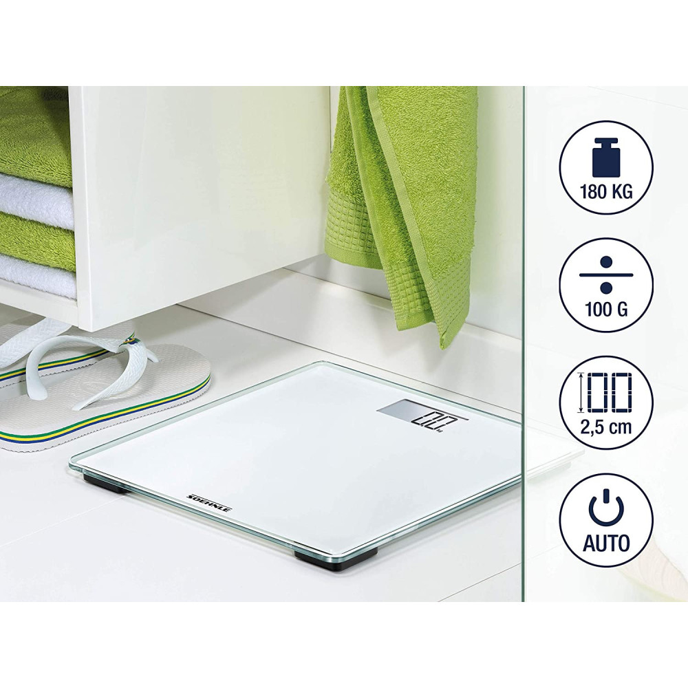 Pèse Personne Soehnle Style Sense Compact 200 Blanc