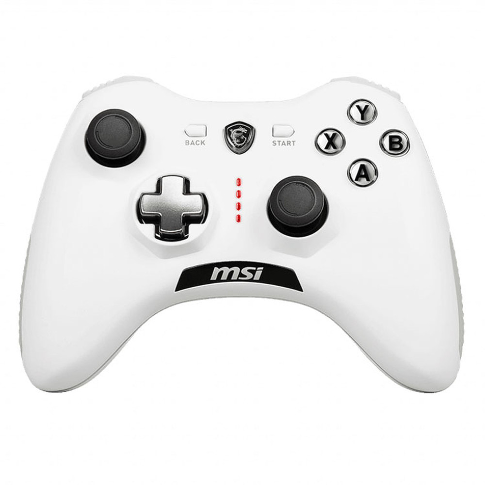 Manette Gaming Filaire MSI Force GC20 V2 / Blanc