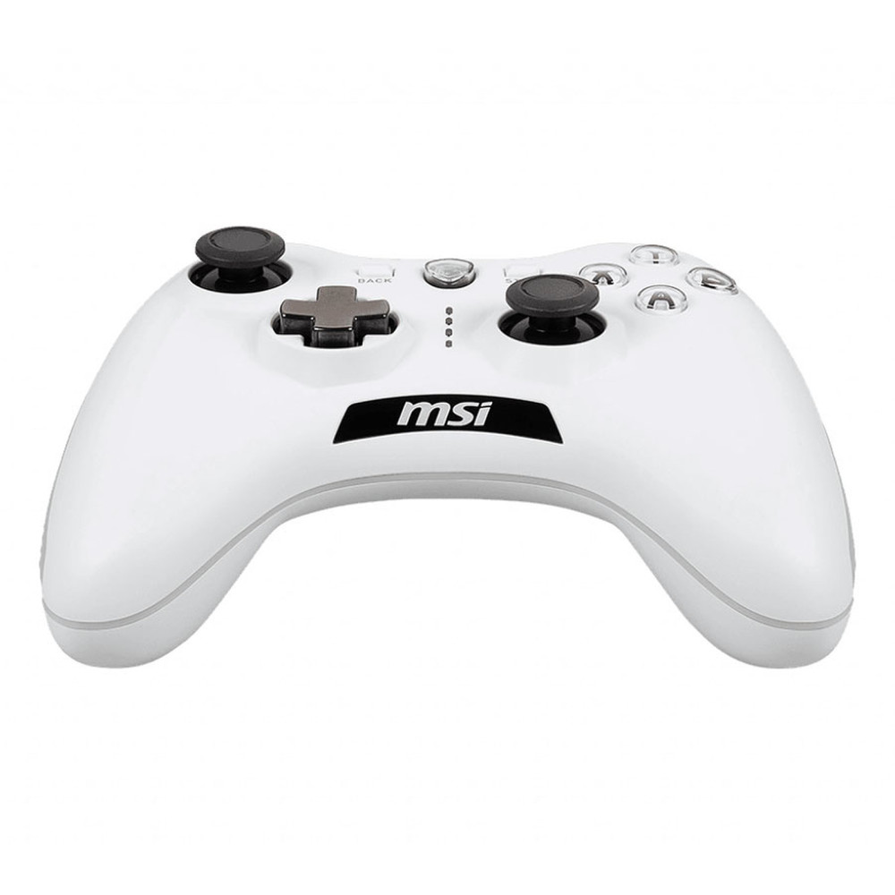 Manette Gaming Filaire MSI Force GC20 V2 / Blanc