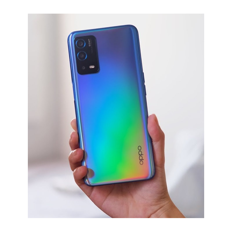 Oppo A55 / 4G / Double SIM / 4 Go / 128 Go / Bleu