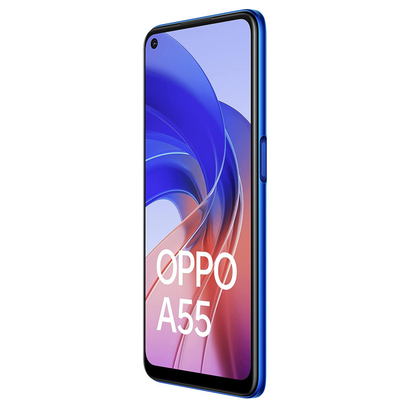 Oppo A55 / 4G / Double SIM / 4 Go / 128 Go / Bleu