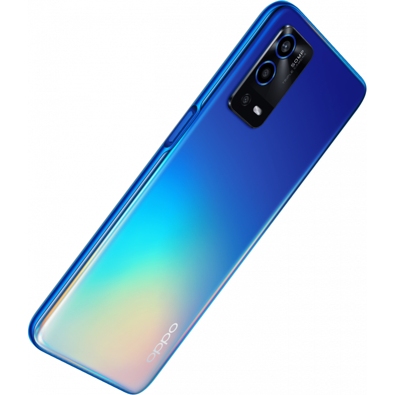 Oppo A55 / 4G / Double SIM / 4 Go / 128 Go / Bleu