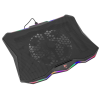 Refroidisseur Gaming White Shark GCP-03 GLACIER RGB pour Pc portable 17.3"