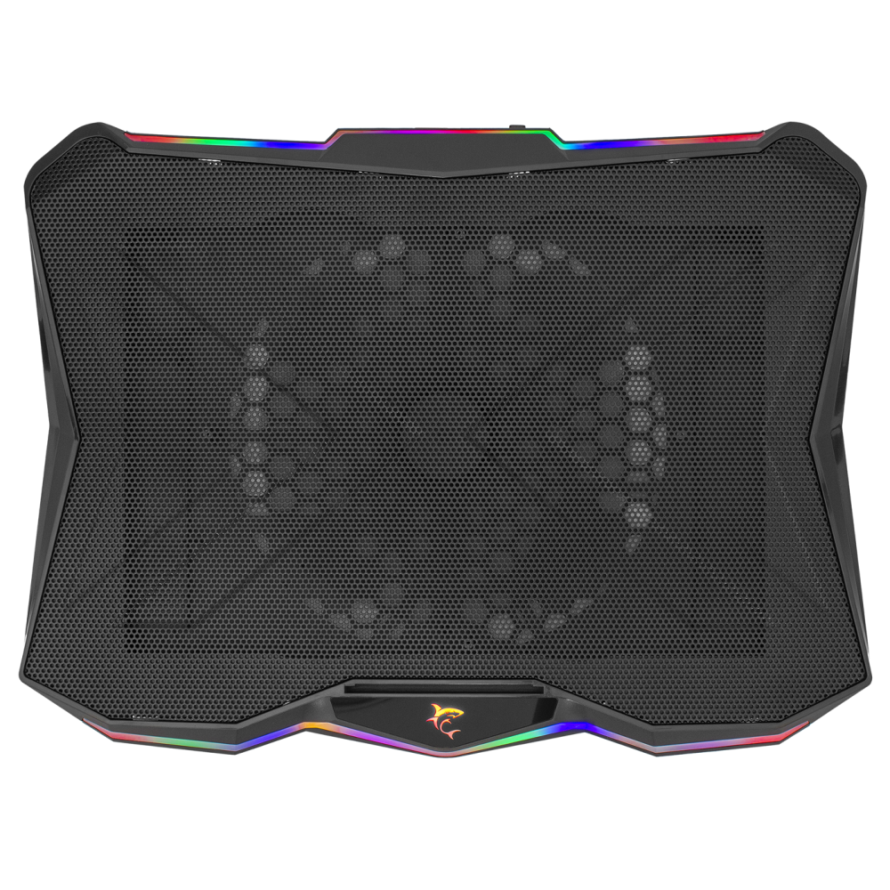 Refroidisseur Gaming White Shark GCP-03 GLACIER RGB pour Pc portable 17.3"