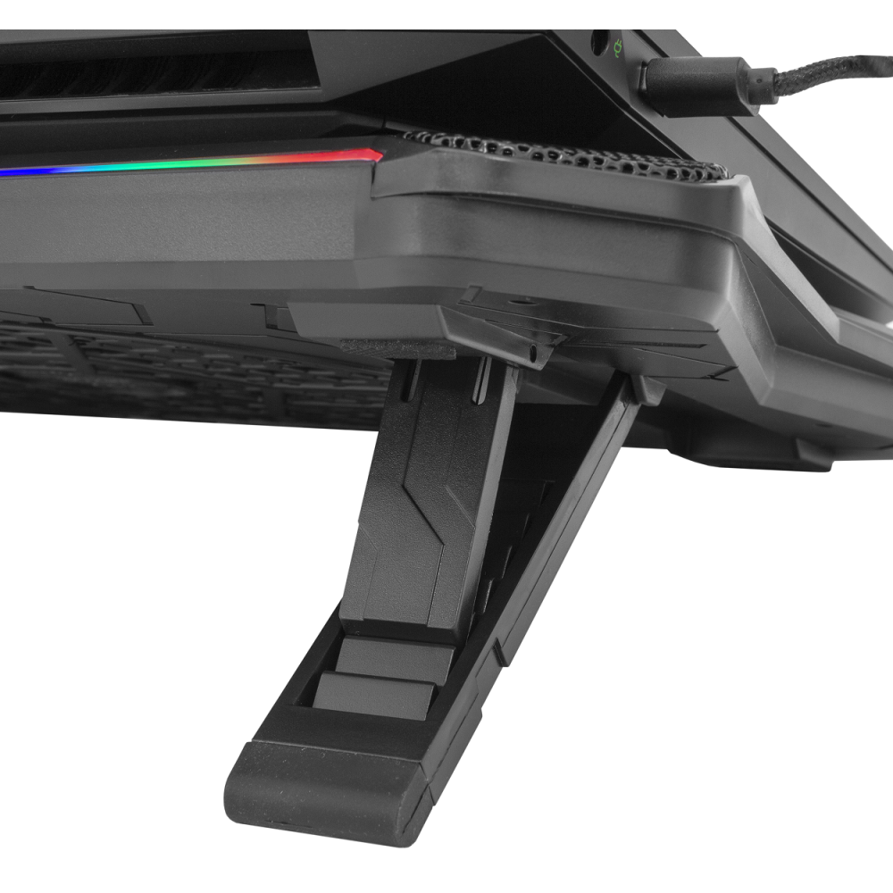 Refroidisseur Gaming White Shark GCP-03 GLACIER RGB pour Pc portable 17.3"