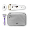 Epilateur BRAUN Silk-expert Pro 5 à Lumière Pulsée Intense / Blanc & Doré