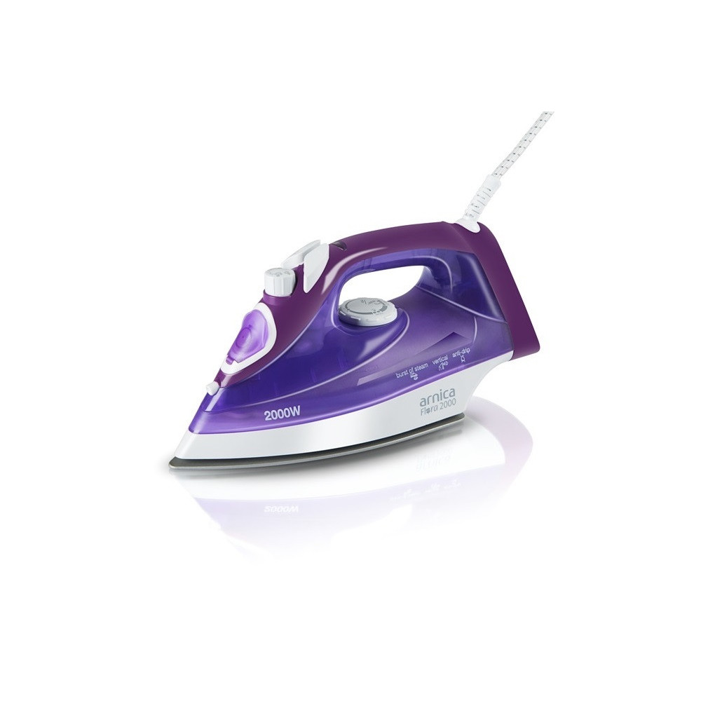 Fer à repasser ARNICA Flora 2000 Blast Vapeur 61040 / 2000W / Violet