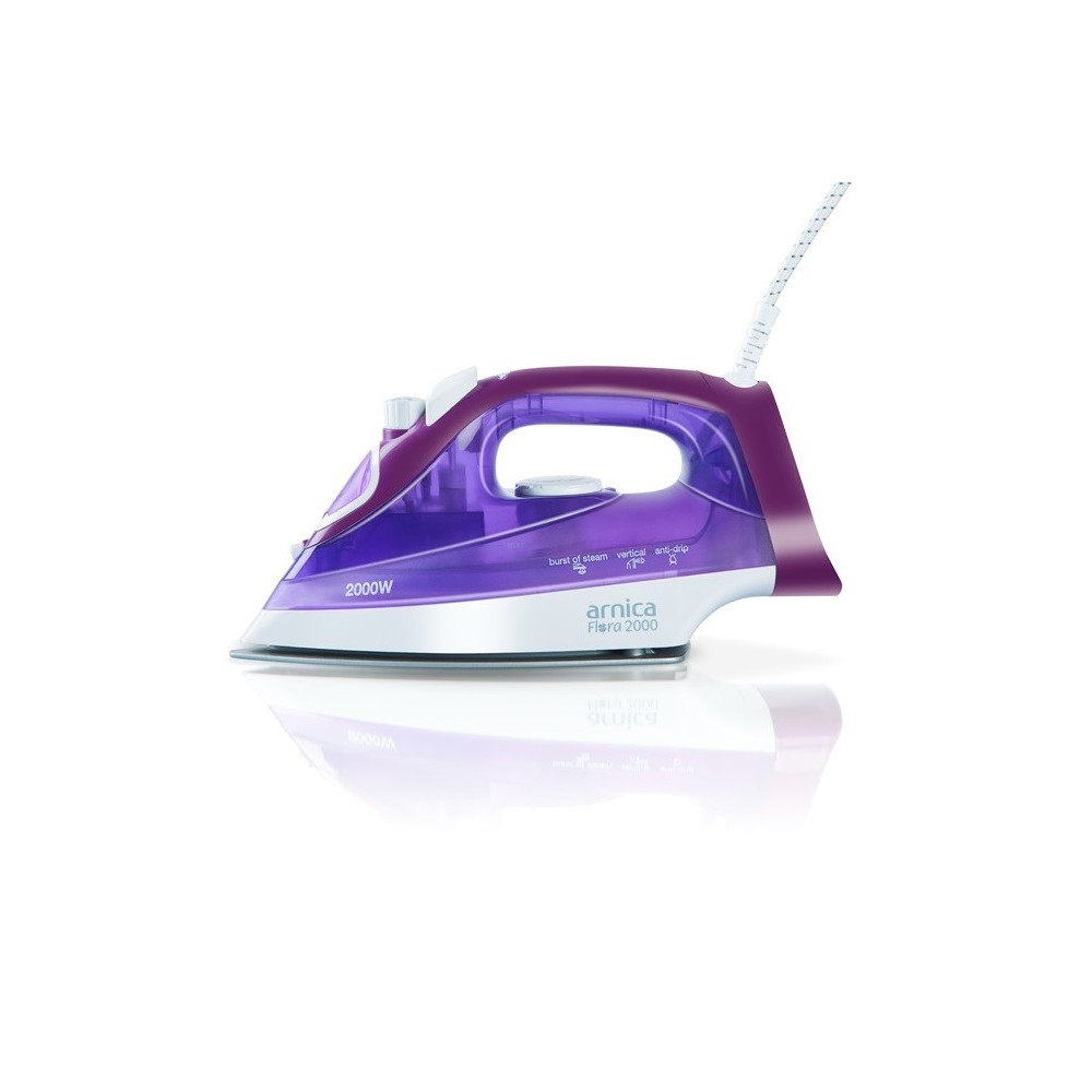Fer à repasser ARNICA Flora 2000 Blast Vapeur 61040 / 2000W / Violet