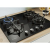 Plaque de cuisson Candy CVG6B / 4 Feux / Noir