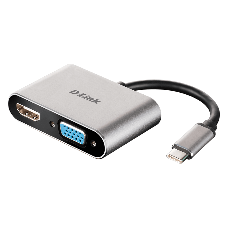 ADAPTATEUR USB TYPE C VERS HDMI ET VGA