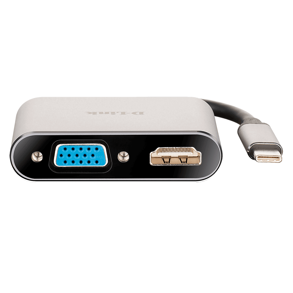 Adaptateur USB-C vers HDMI / VGA D-Link DUB-V210
