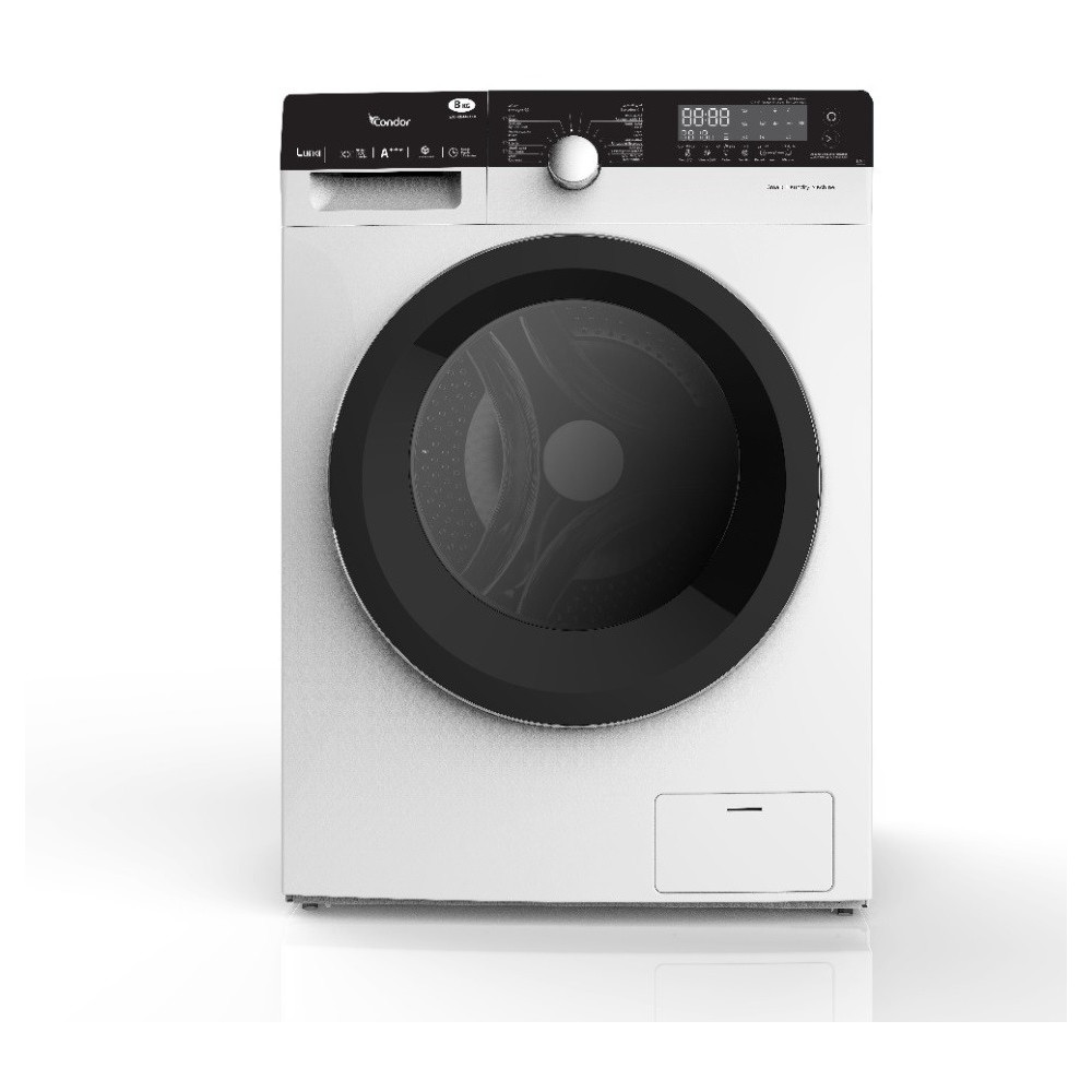 Machine à laver Frontale Condor WM LUNA L1 Auto 10 Kg / Blanc + Livraison + Installation et Mise en Marche Gratuites