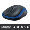 Souris Logitech Sans Fil M185 / Bleu
