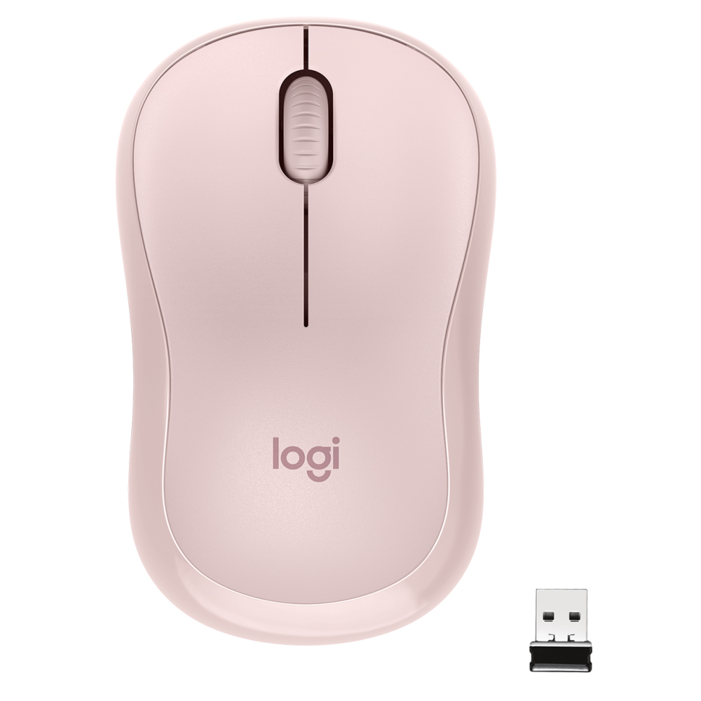 Souris sans fil Logitech M220 Silent / Rose