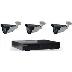 Kit DVR AHD 4 canaux + 3...
