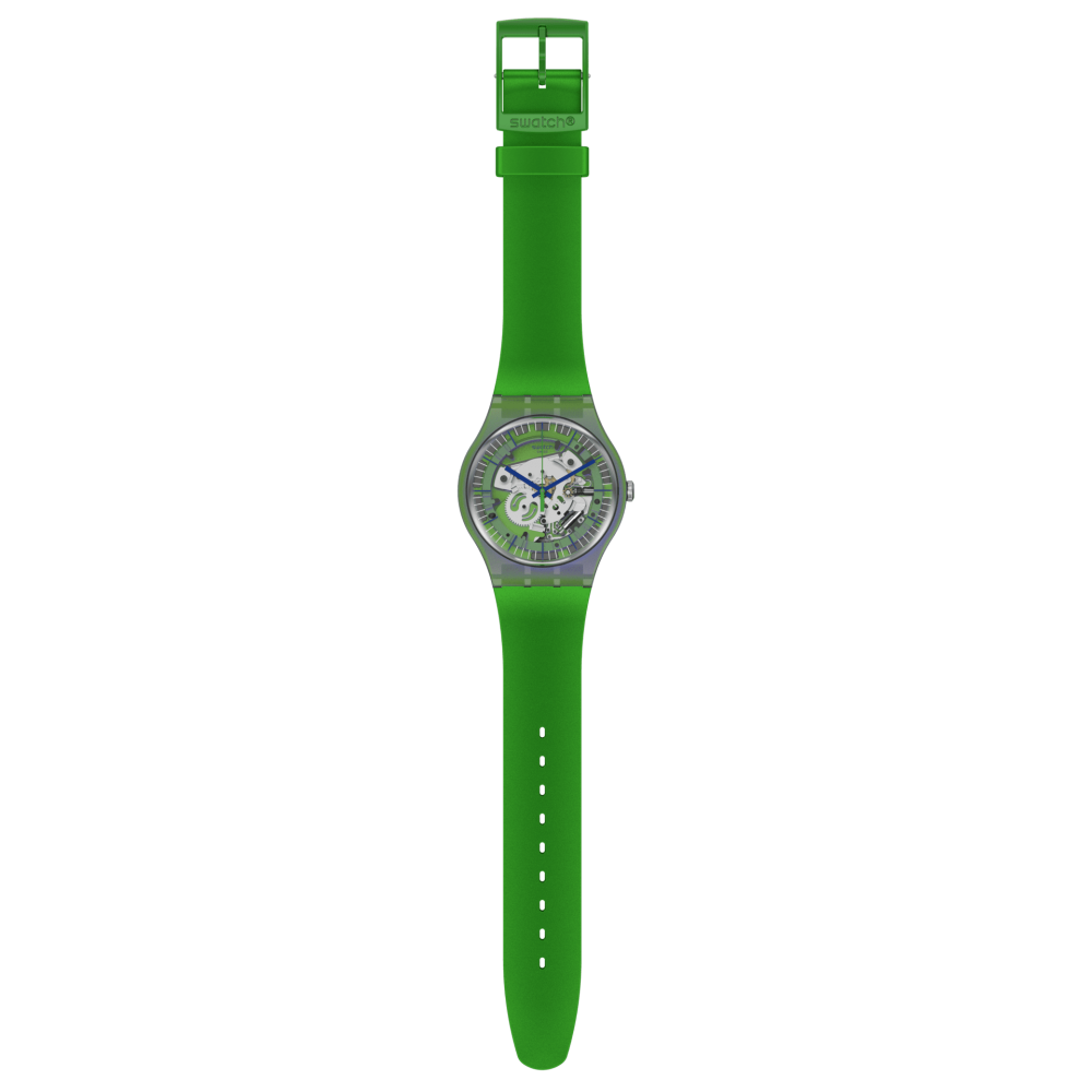 Montre Mixte Swatch SHIMMER GREEN SUOM117