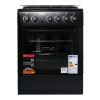 Cuisinière à gaz ProCook TG6640NR / 60cm / Noir