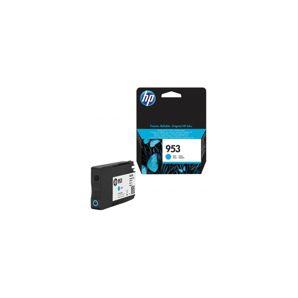 HP 953 cartouche d'encre cyan authentique 9 ml / F6U12AE