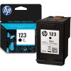 HP 123 cartouche d'encre authentique Noir / F6V17AE