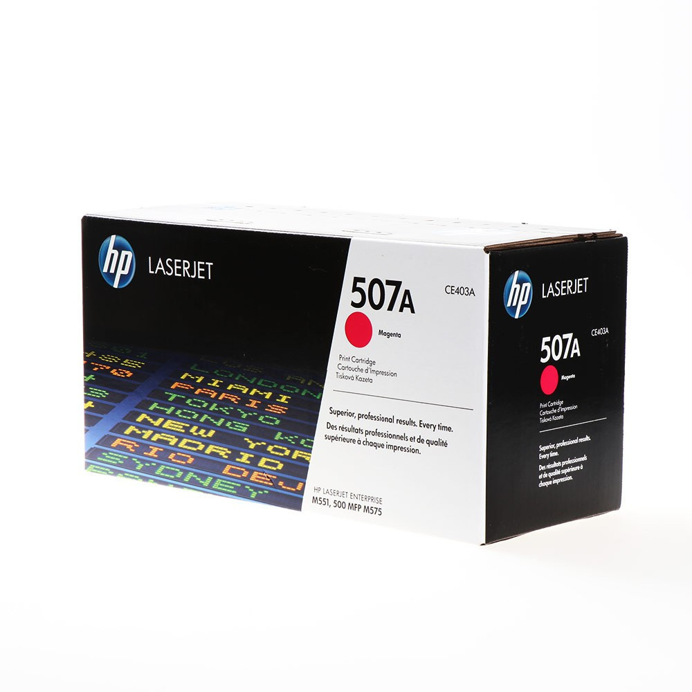 TONER ORIGINAL HP 507A - CE403A / MAGENTA