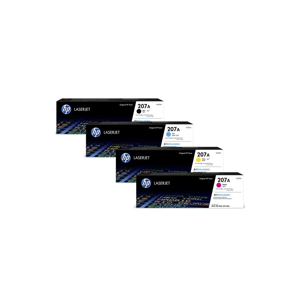 Cartouche de toner HP 207A jaune LaserJet  originale /1 250 pages W2212A