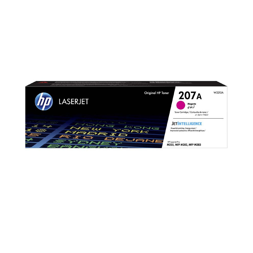 Cartouche de toner HP 207A magenta LaserJet  originale / 1 250 pages W2213A