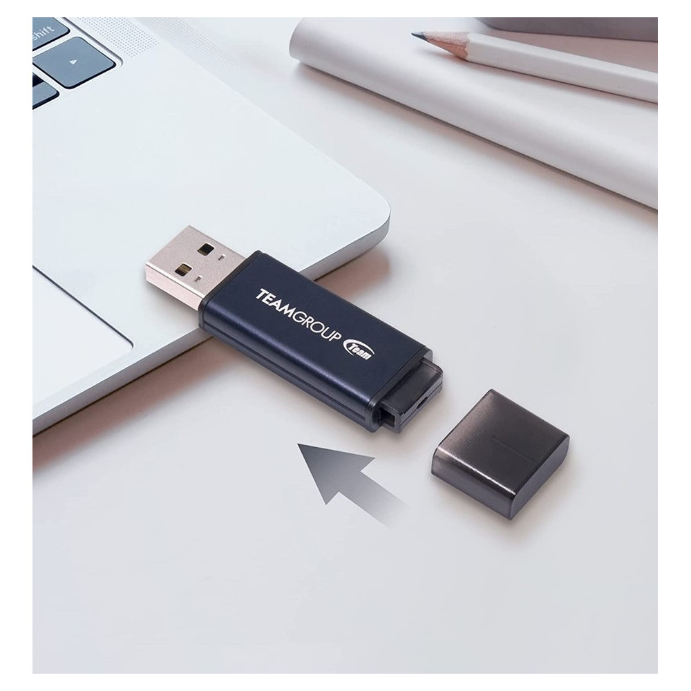 Clé USB Team Group C211 / USB 3.2 / 32 Go / Métal