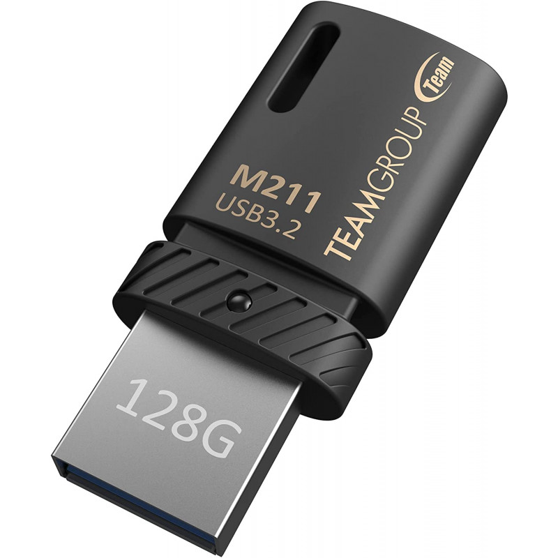 Clé USB OTG Type C TeamGroup M211 / 128 Go / USB 3.2