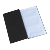 Carnet de Cartes Visite Deli E5783 PVC  Noir / 180 cartes