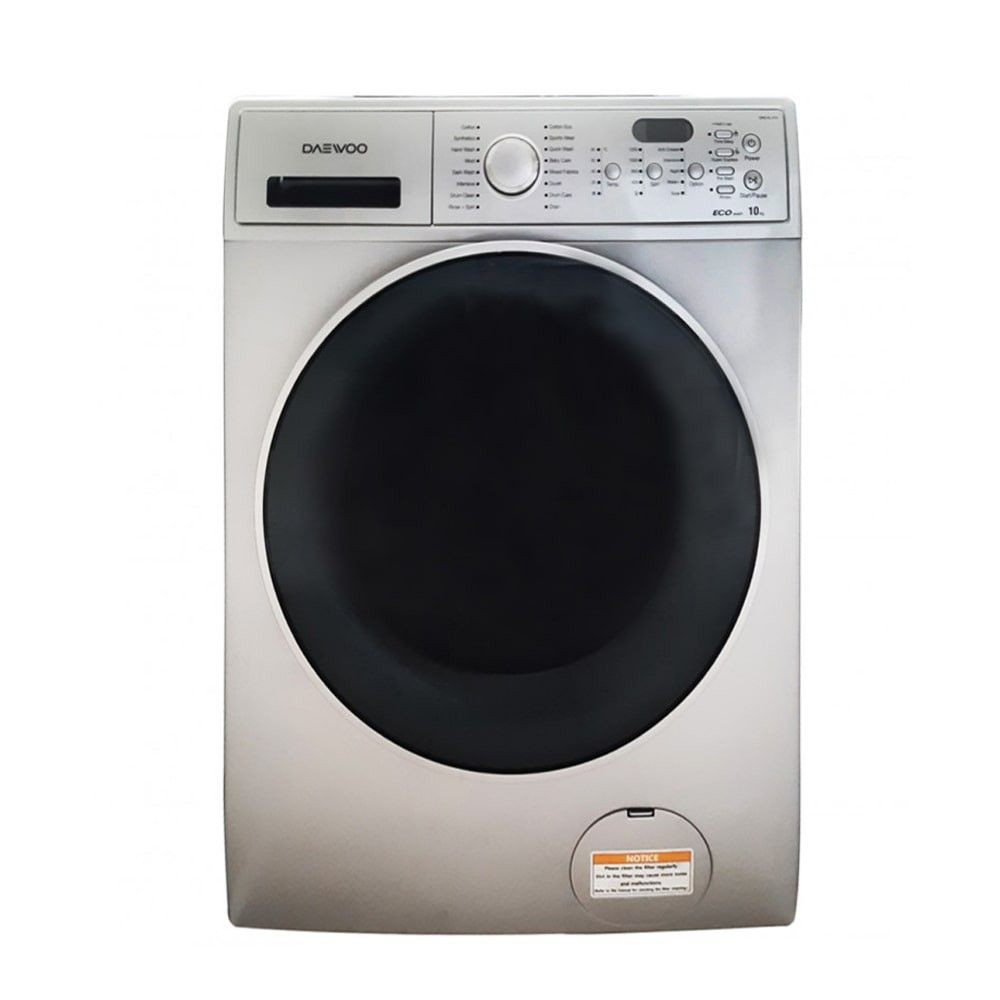 Machine à laver Automatique DAEWOO 11 Kg / 1200trs / Gris + Livraison + Installation et Mise en Marche Gratuites