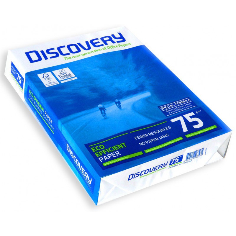 Rame papier A4 Discovery 75g/m²