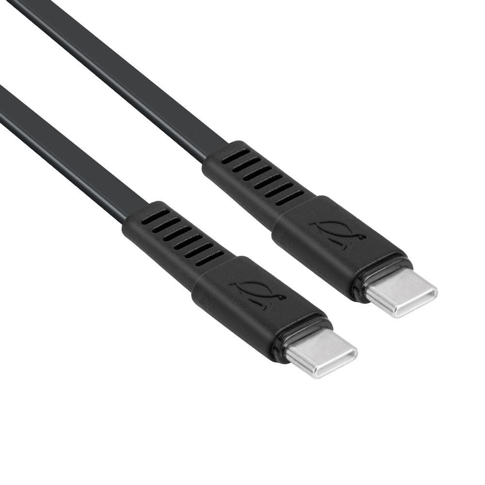 Câble RivaCase PS6005 BK12 USB-C Vers USB-C / Noir