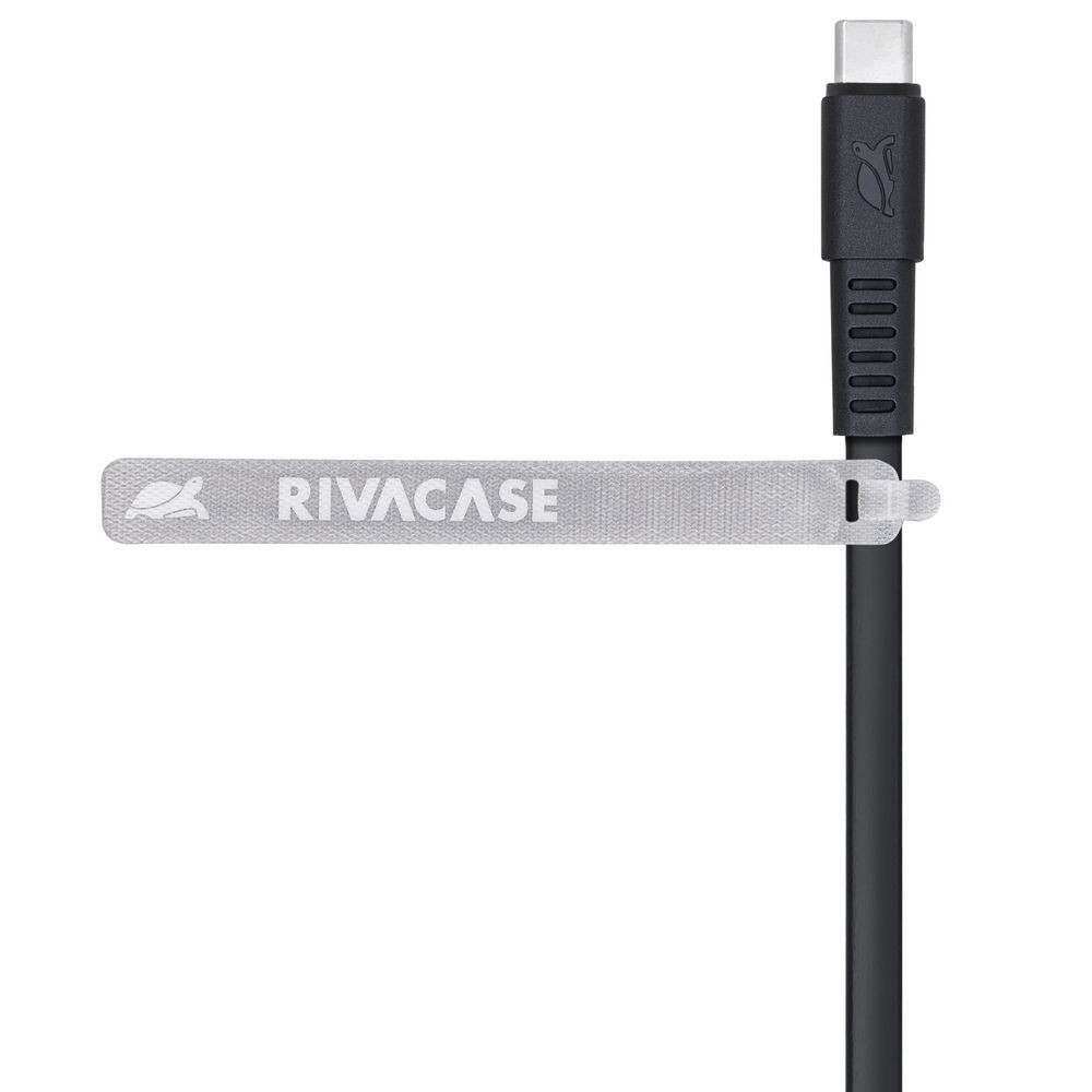 Câble RivaCase PS6005 BK12 USB-C Vers USB-C / Noir