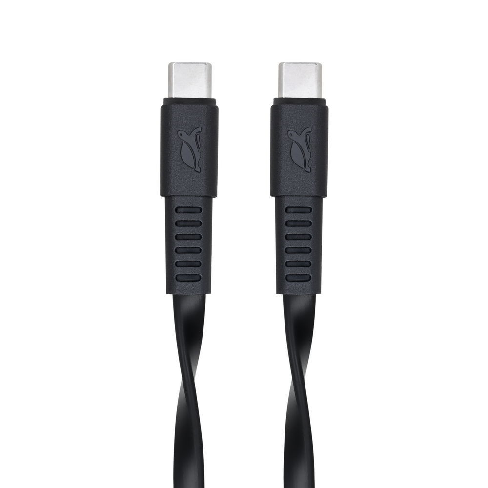 Câble RivaCase PS6005 BK12 USB-C Vers USB-C / Noir