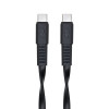 Câble RivaCase PS6005 BK12 USB-C Vers USB-C / Noir